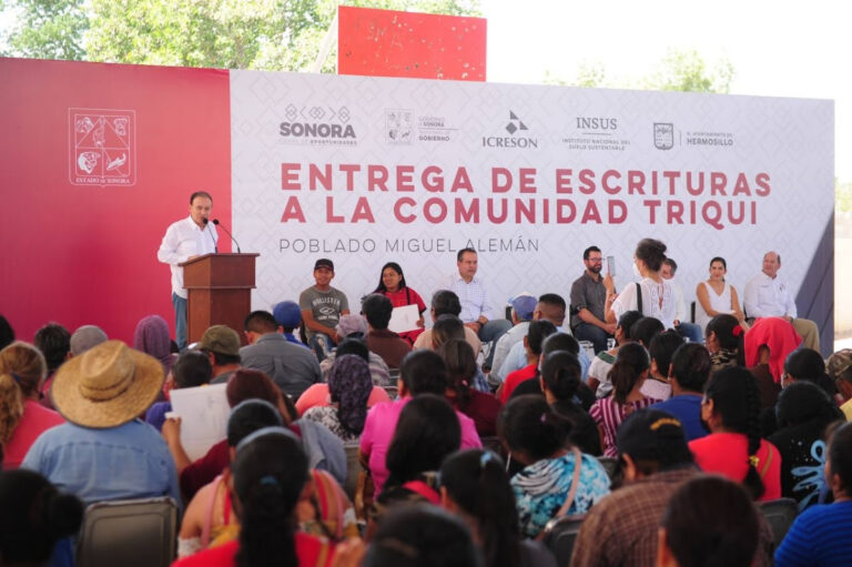 Beneficiamos a más de 70 mil familias con escrituras gratuitas: Alfonso Durazo