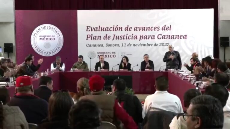 Presenta Gobierno de México avances del Plan de Justicia para Cananea