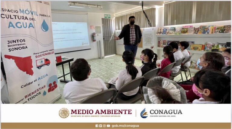 En Sonora, Conagua promueve actividades de educación ambiental y cultura del agua