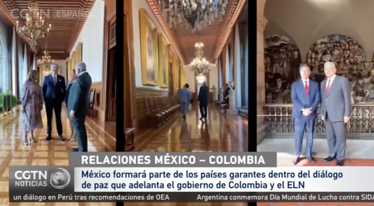 Presidentes de Chile, Colombia y Ecuador visitan a México