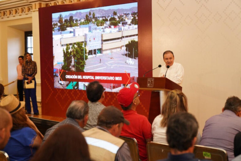 Con el Hospital Universitario, único en su tipo en Sonora, formaremos nuevas generaciones de médicos: Alfonso Durazo