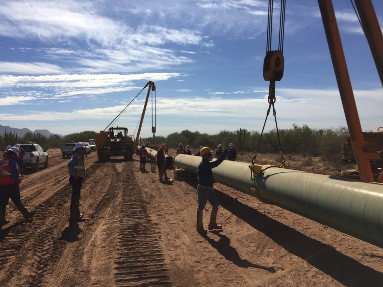 IEnova avanza en construcción de gasoducto en Sonora