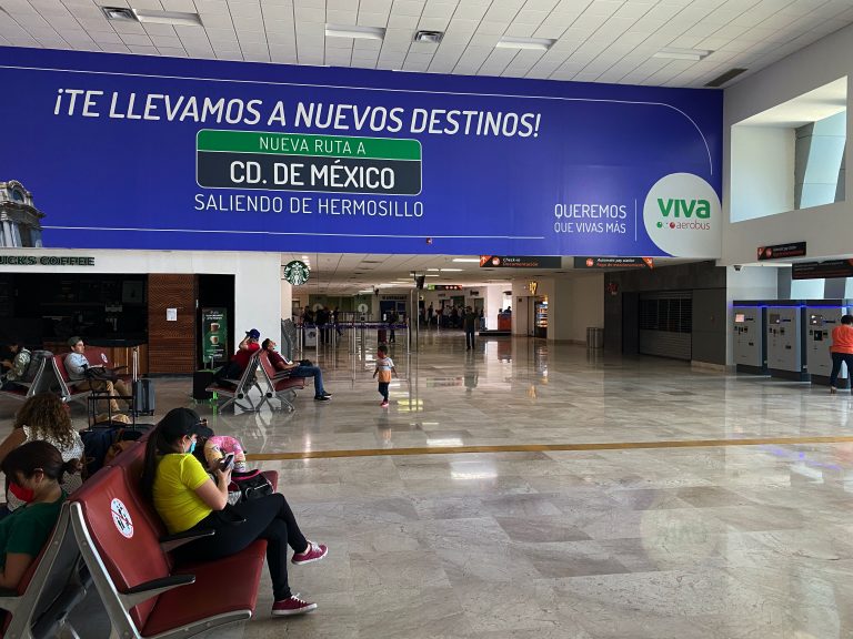Se desploma pasaje aéreo en Hermosillo 92% en mayo