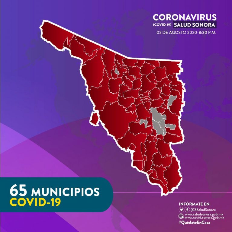 Nuevos casos y decesos por Covid-19 siguen en aumento en Sonora