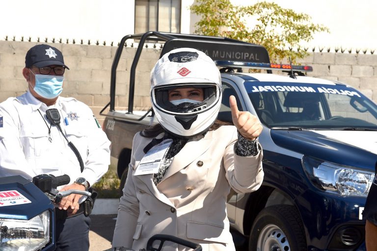 Invierte Gobierno de Celida López 16 mdp más en patrullas, motos y uniformes para Policía Municipal