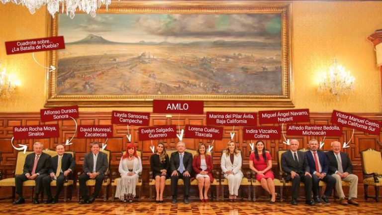 En sintonía los 11 gobernadores emanados de Morena y AMLO