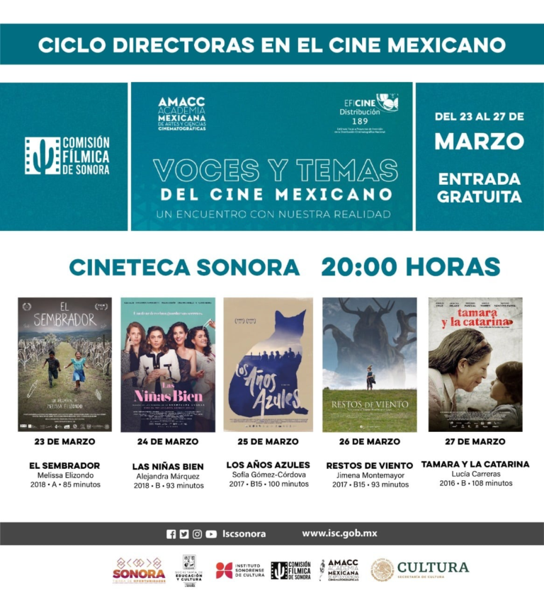 Presentarán cine mexicano hecho por mujeres