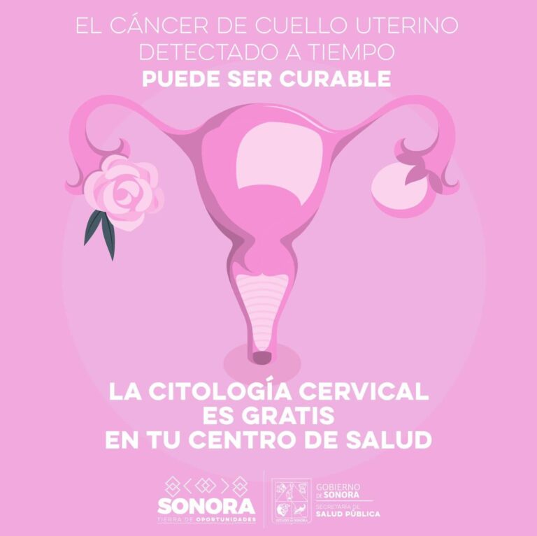 Llama Salud Sonora a prevenir y detectar a tiempo el cáncer cervicouterino