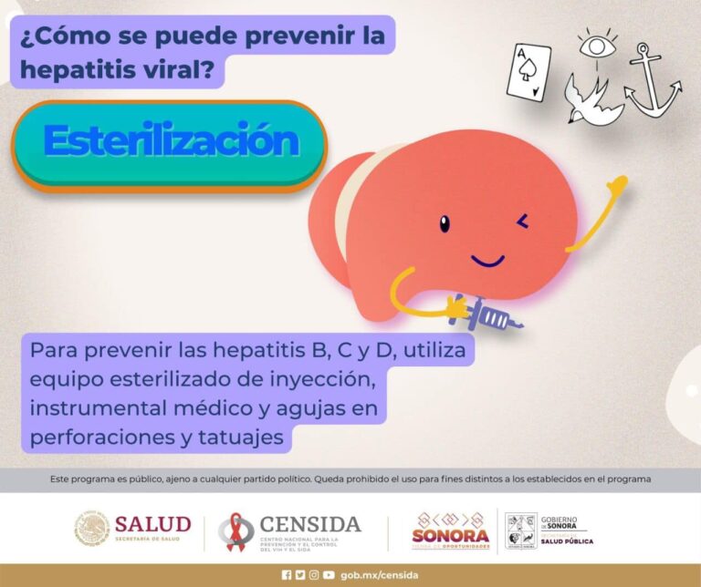 La hepatitis es curable si se lleva un tratamiento adecuado: Salud Sonora