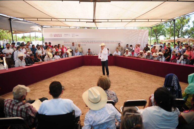 Avanzamos con resultados en los planes de atención a los pueblos originarios: gobernador Alfonso Durazo