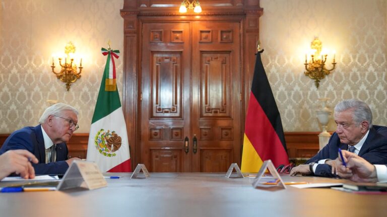 Presidentes de México y Alemania dialogan para fortalecer relación bilateral